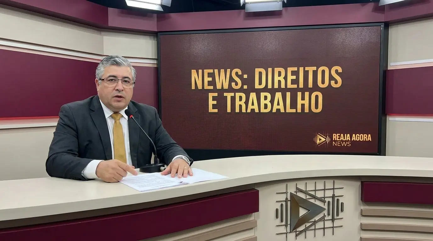 Imagens de trabalhadores em Ipixuna discutindo sobre direitos do trabalhador e FGTS