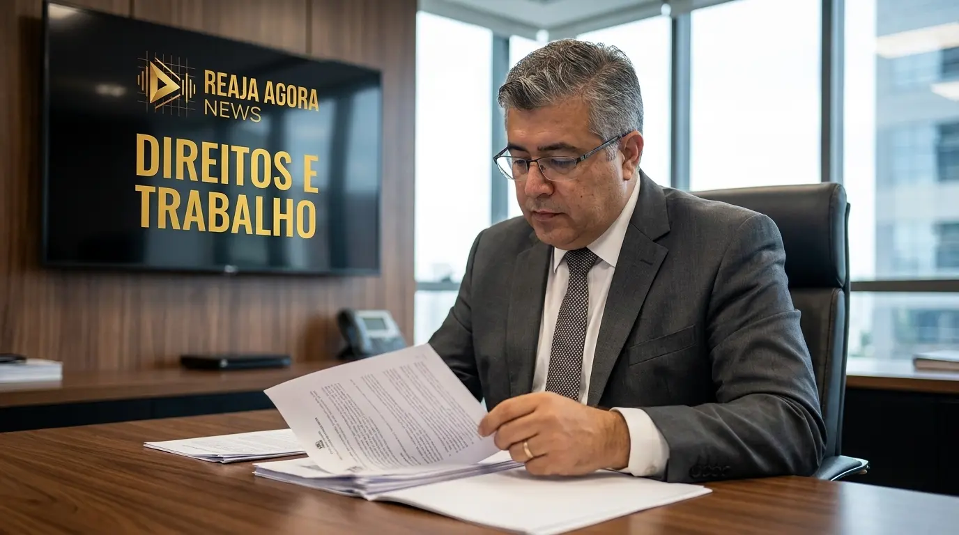 Trabalhador consultando direitos do FGTS no Desenrola Brasil 2026