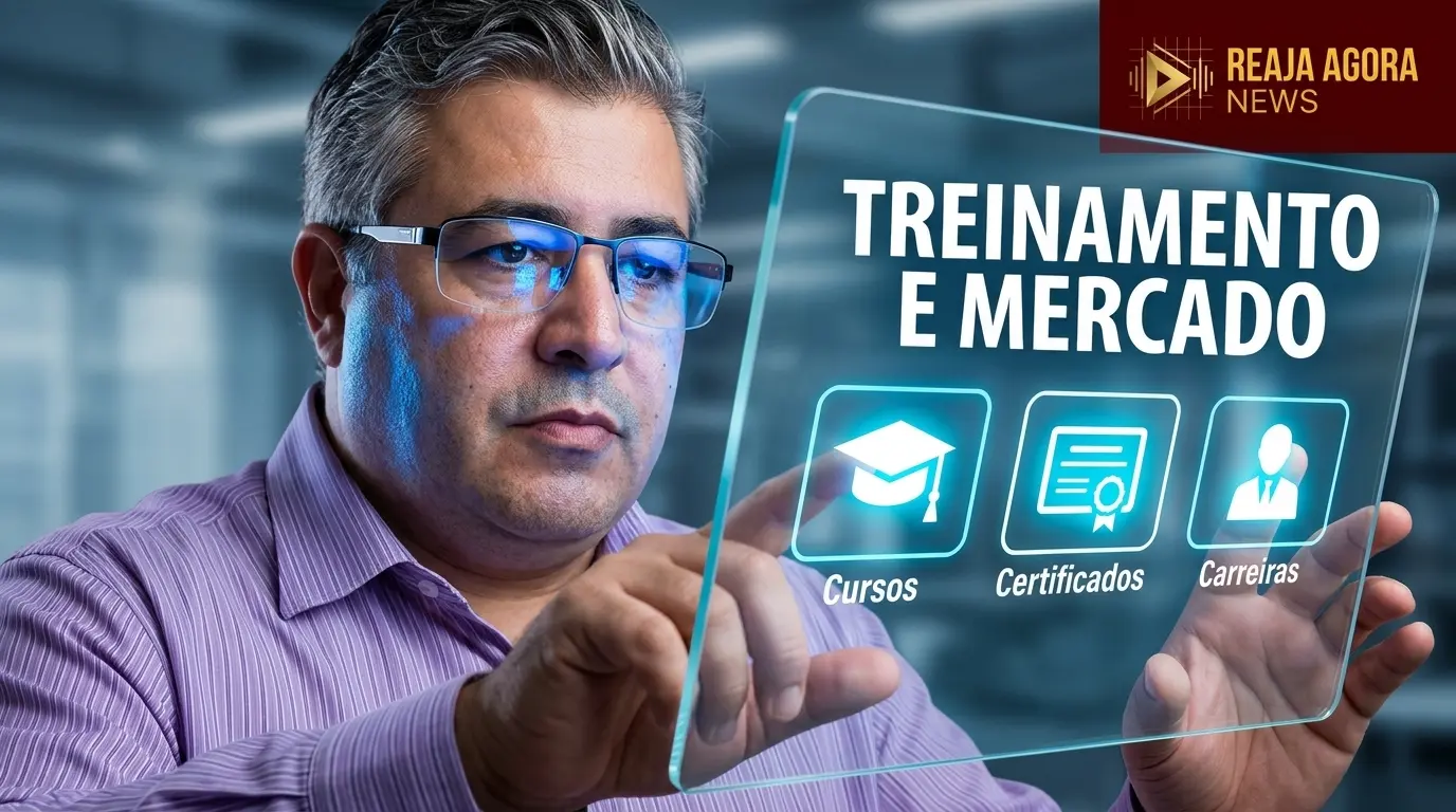 Estudantes discutindo oportunidades em Educação e Carreiras para o RNC