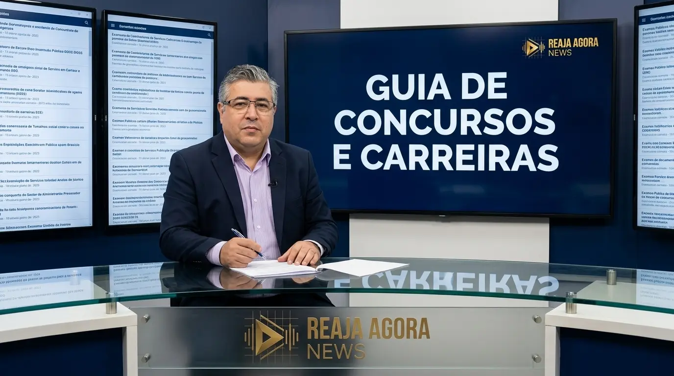 Estudantes se preparando para concursos públicos na área de Educação