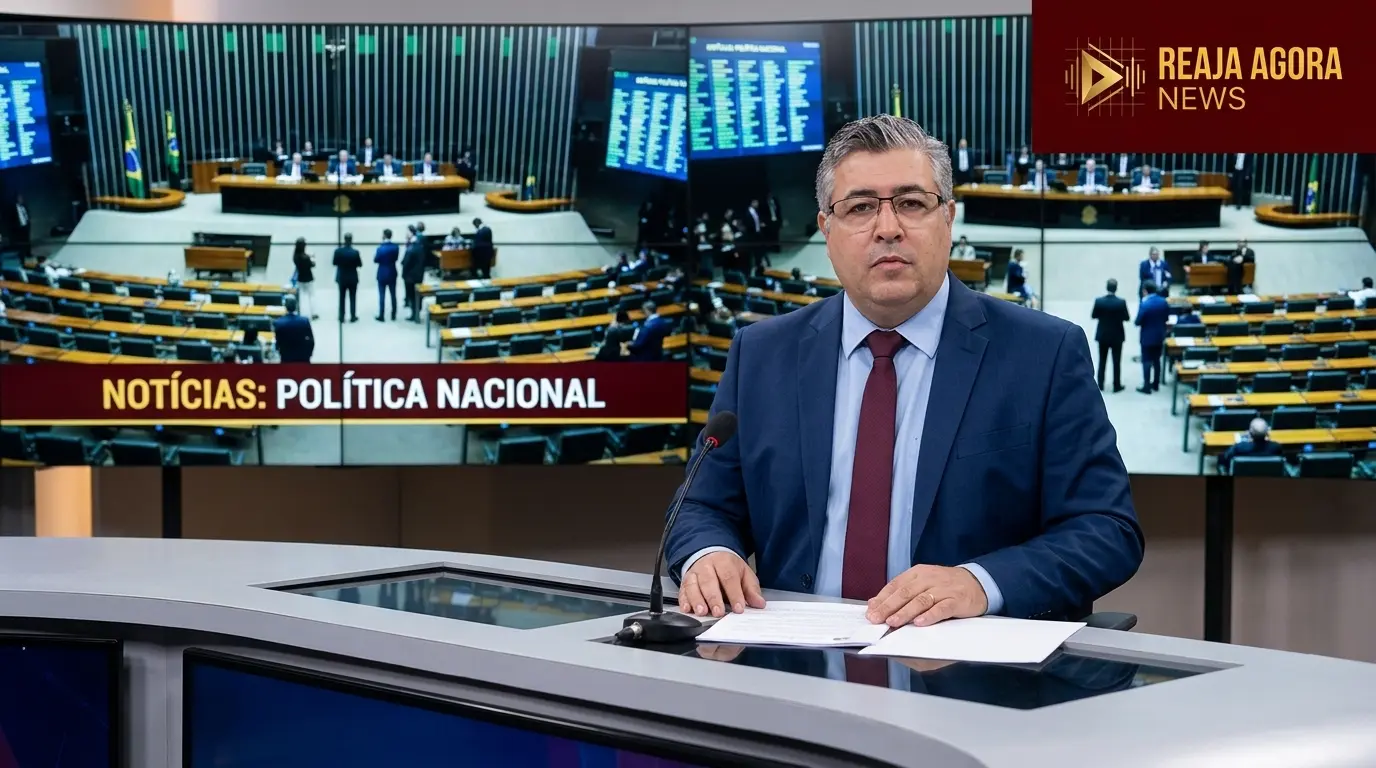 Senadores discutindo sobre o PL 5.017/2019 em sessão plenária