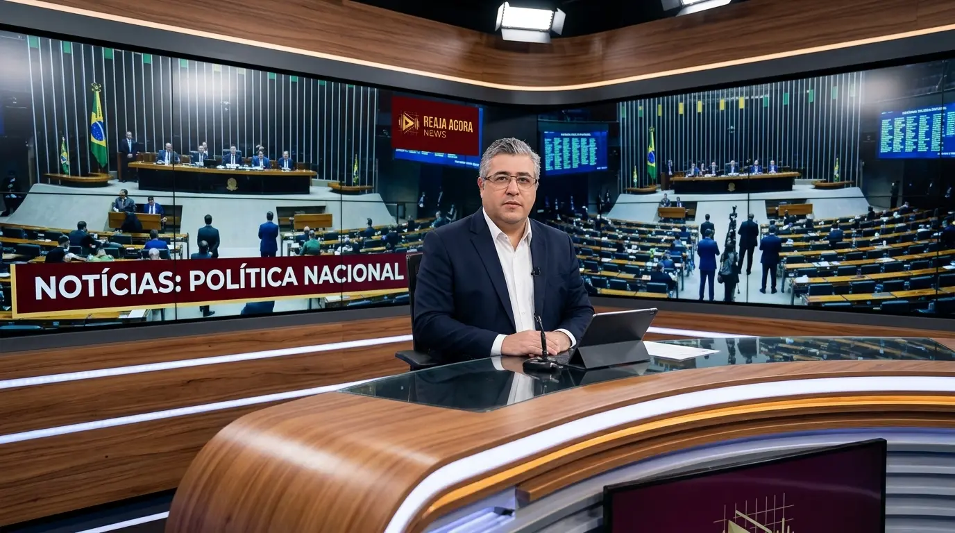 Legisladores discutindo decisões legislativas impactantes para a política nacional brasileira
