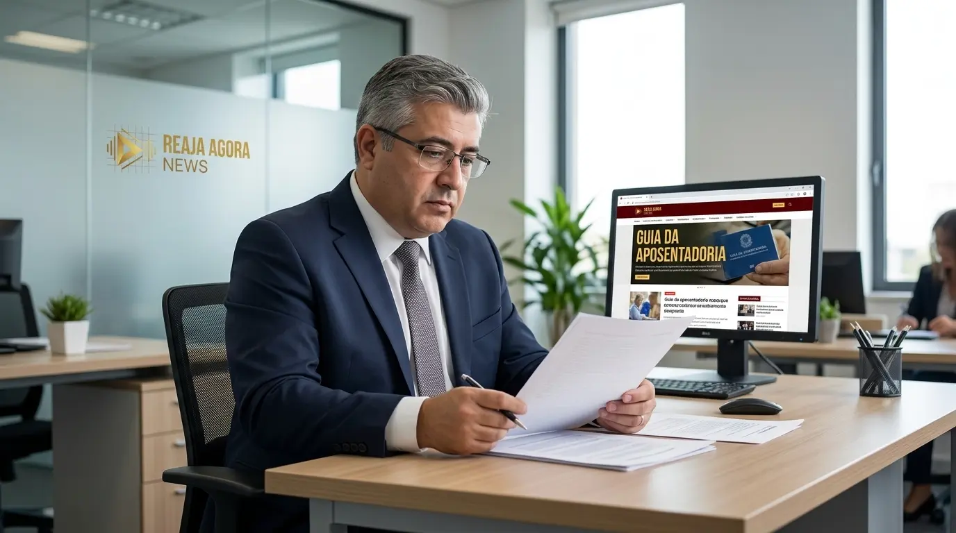 Atendimento flutuante do INSS, ajudando na compreensão das regras de aposentadoria