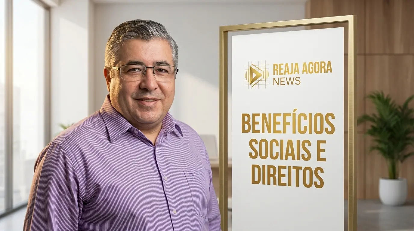 Grupos de pessoas recebendo benefícios sociais do governo em evento comunitário